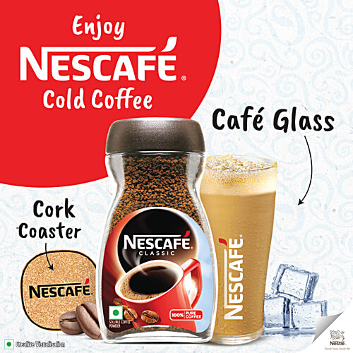 Buy Nescafe Classic Instant Soluble Coffee Powder 100 Pure Online at