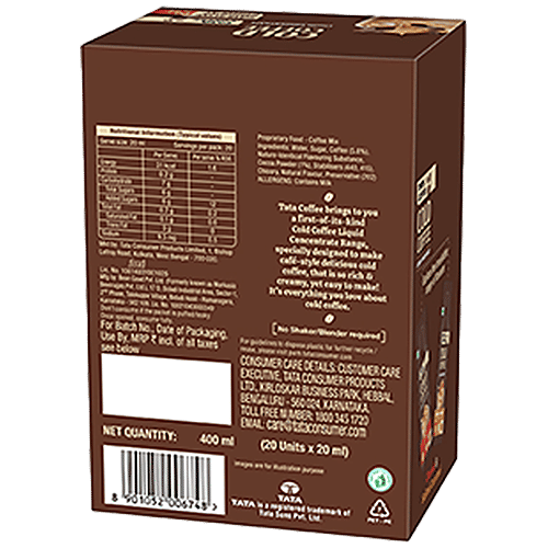 Buy Tata Coffee Choco Mocha Cold Coffee Liquid Concentrate Online at