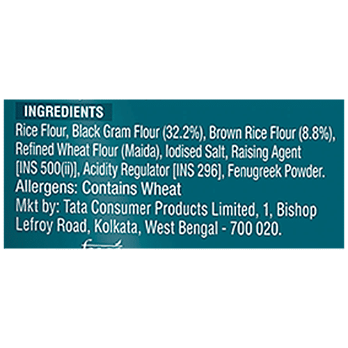 Tata Sampann Fibre Rich Idli Mix - Ready to Cook Breakfast Mix, Soft, Fluffy & Tasty Idlis, Idli Batter, 500 g  