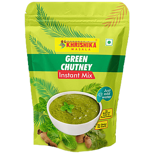 Buy KHRISHIKA Green Chutney Instant Mix Online at Best Price of Rs 71