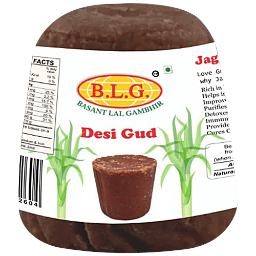 Buy B.L.G Desi Jaggery/Gud Online at Best Price of Rs 43 bigbasket