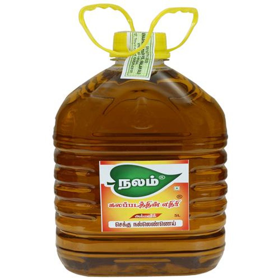 Nalam Agmark Chekku Gingelly Oil, 5 L 