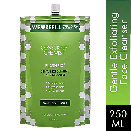 Buy Conscious Chemist Flashfix Gentle Exfoliating Face Cleanser