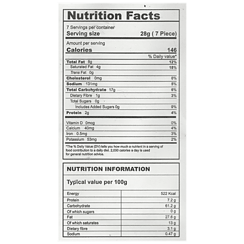 DINOO'S Namkeen - Bombay Puri, 200 g Pouch 