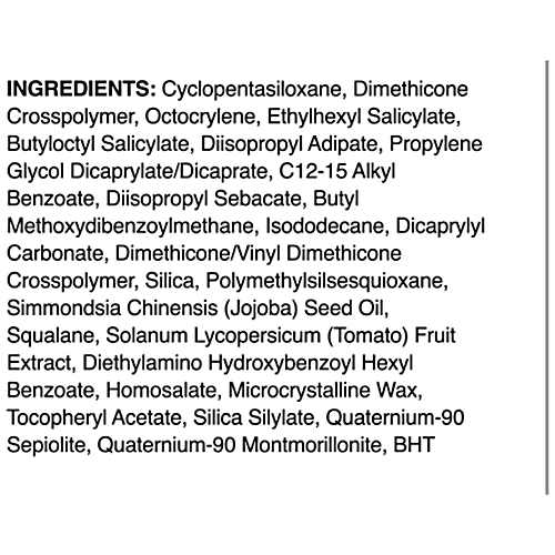 Minimalist Invisible Sunscreen - SPF 40, PA +++, With Tomato Fruit Extract, Squalane & Jojoba Seed Oil, 50 g  