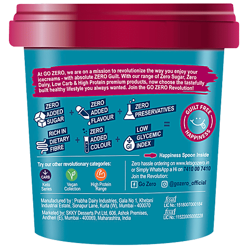Buy Go Zero Zero Sugar Ice Cream Mad Over Mango Online at Best Price