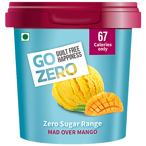 Buy Go Zero Zero Sugar Ice Cream Mad Over Mango Online at Best Price