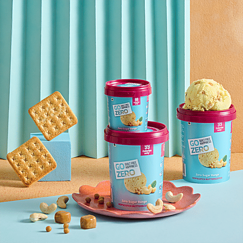 Buy Go Zero Zero Sugar Ice Cream Nutty Butterscotch Online at Best Price of Rs 99 bigbasket