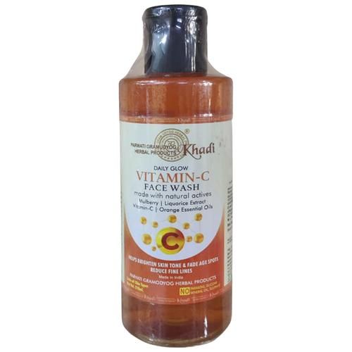 Khadi Herbal Khadi Herbal Vitamin C Face Wash, 210 ml  