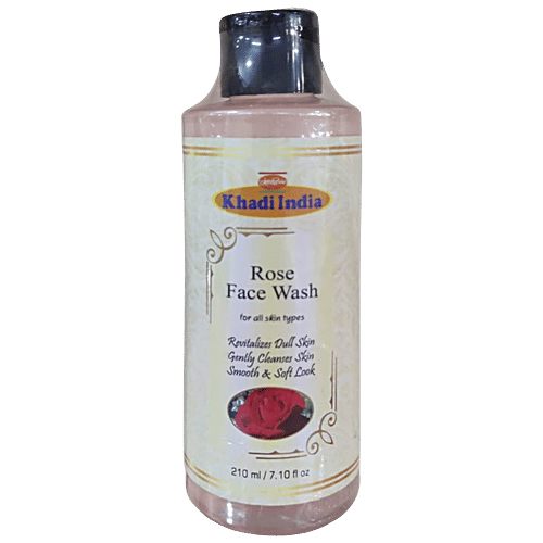 Buy Khadi Herbal Khadi Herbal Rose Face Wash Online at Best Price of Rs