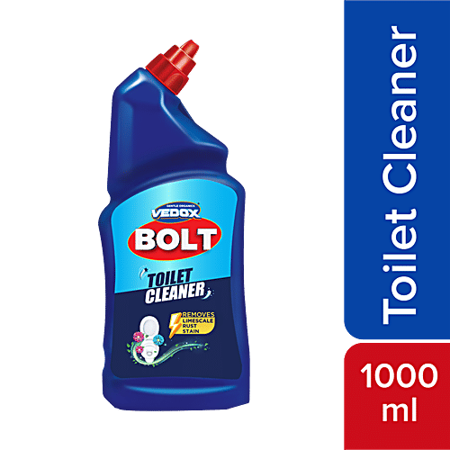 Vedox Bolt Toilet Cleaner - Removes Limescale Rust Stain, 1 L  