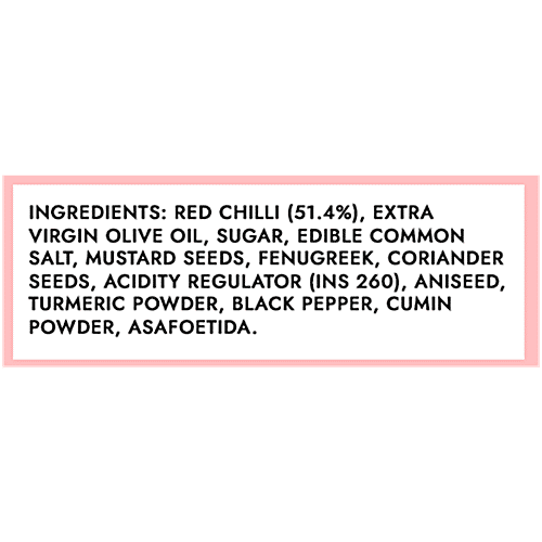 ADF Soul Red Chilli Pickle In Olive Oil, 265 g  