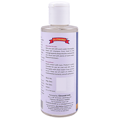 Buy GLENAND Puppy & Kitten Shampoo Baby Powder Fragrance Online at