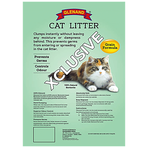 Buy GLENAND Exclusive Cat Litter 100 Natural Bentonite Online at