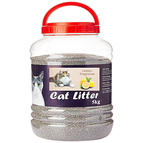 Buy GLENAND Cat Litter 100 Natural Bentonite Lemon Fragrance Online
