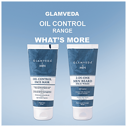 Buy Glamveda Men Oil Control Face Scrub Removes Blackheads