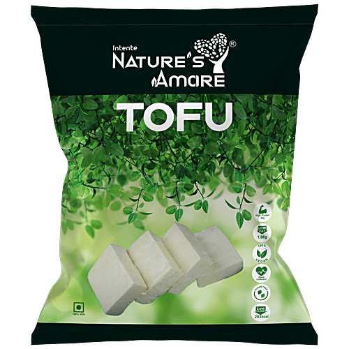 Nature's Amare Tofu - Organic, Zero Cholesterol, Vegan, No Sugar, 200 g  