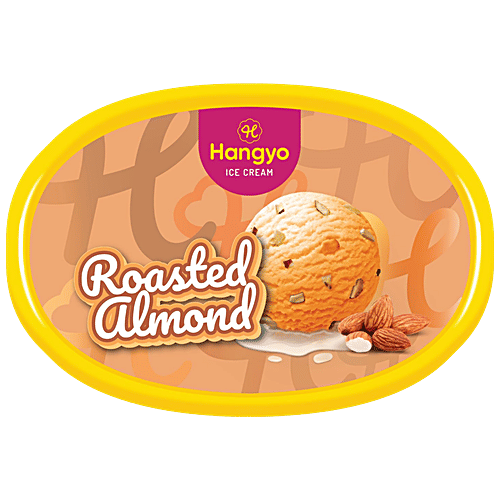 Hangyo Roasted Almond Ice Cream, 1 L Tub 