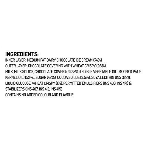 Hangyo Chocofills Ice Cream Bar, 60 ml  