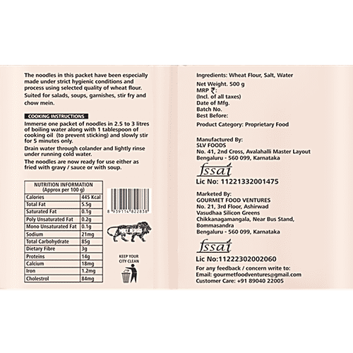 Ramyeon Whole Wheat Atta Noodles, 500 g