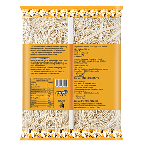 Buy Ramyeon Egg Hakka Noodles Zero Fat, Free From Additives Online at