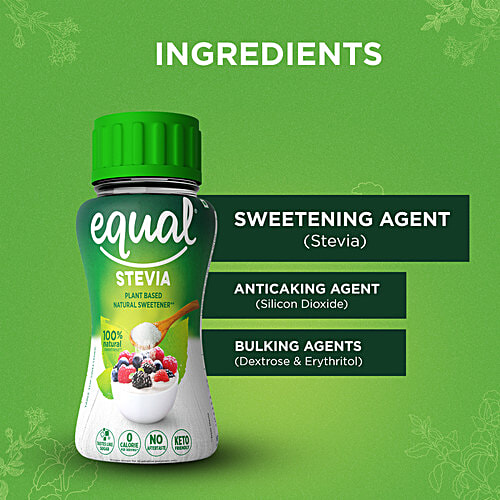 Buy Equal Stevia Plant Based Natural Sweetener, Zero Calorie Online