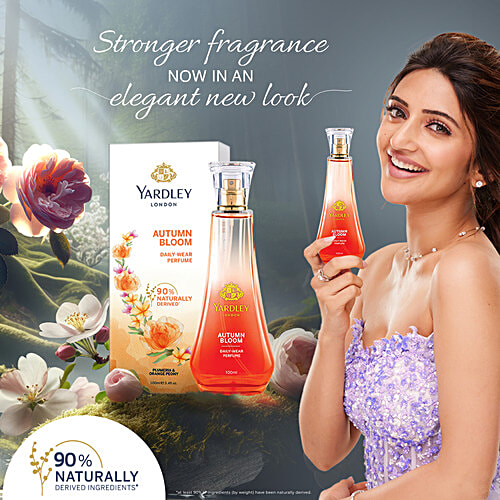 Yardley London Autumn Bloom Daily Wear Perfume for Women| Floral Scent, 50 ml  