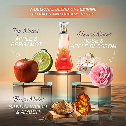 Yardley London Autumn Bloom Daily Wear Perfume for Women| Floral Scent, 50 ml  