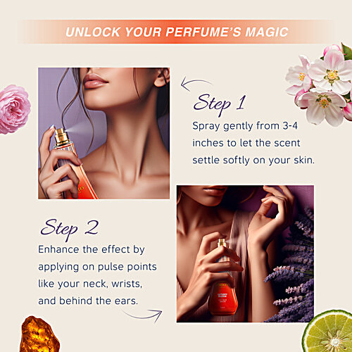 Yardley London Autumn Bloom Daily Wear Perfume for Women| Floral Scent, 50 ml  