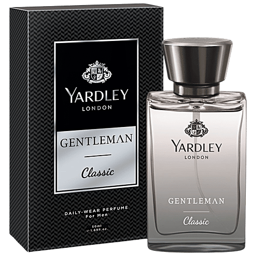 Yardley London Gentleman Classic Daily Wear Perfume for Men| Woody Notes, 50 ml