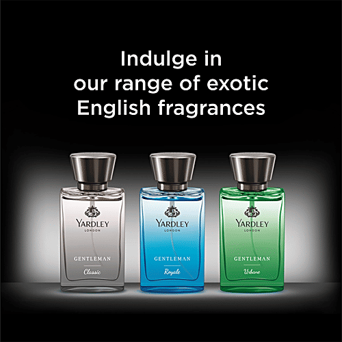 Yardley London Gentleman Classic Daily Wear Perfume for Men| Woody Notes, 50 ml