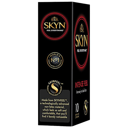 Buy SKYN Premium Condoms Intense Feel, Nonlatex Online at Best Price