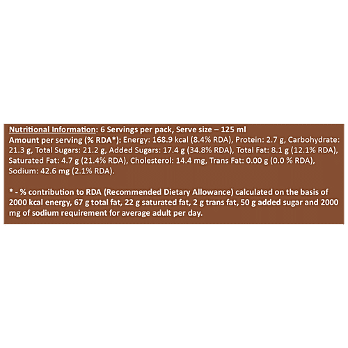 Havmor Ice CReam - Premium Butter Scotch, 750 ml Tub 