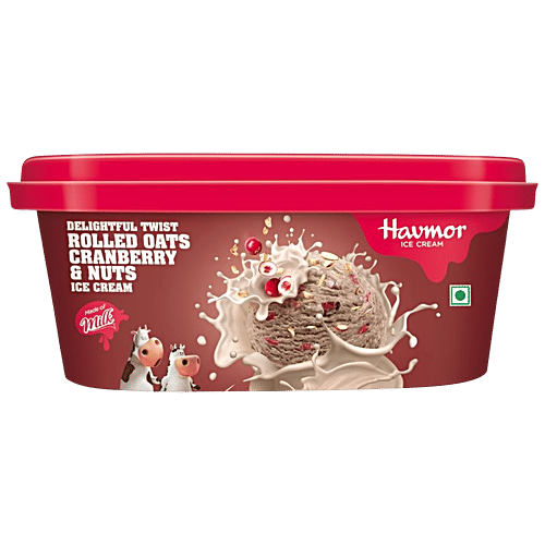 Buy Havmor Ice Cream Rolled Oats Cranberry & Nuts Online at Best Price of Rs 280 bigbasket
