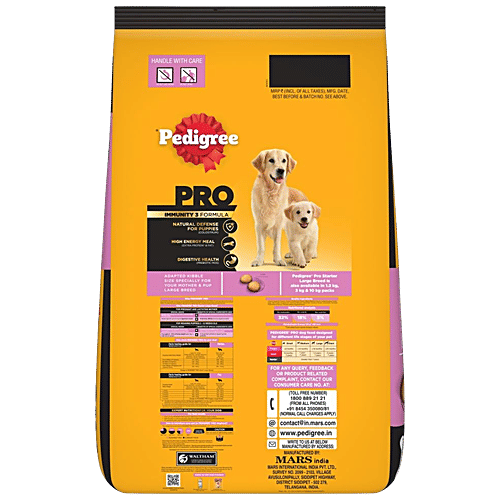 Buy Pedigree PRO Mother & Pup Starter Large Breed Dry Dog Food, For