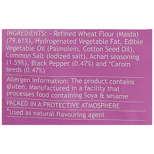 Haldiram's Achari Cubes Mathi - Savoury & Namkeen, 170 g  