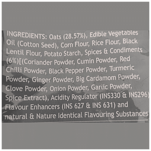 Haldiram's Chips Oats Punjabi Tadka - Ready To Eat Savouries, 55 g  