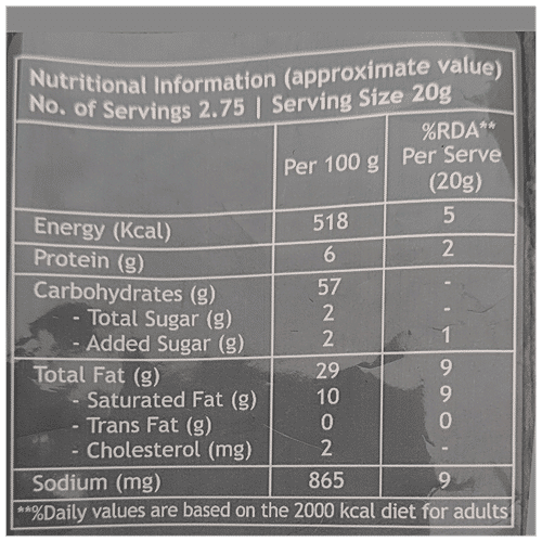 Haldiram's Chips Oats Punjabi Tadka - Ready To Eat Savouries, 55 g  