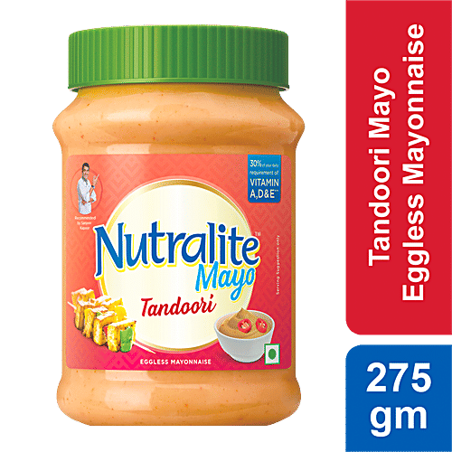 Buy Nutralite Tandoori Eggless Mayonnaise With Vitamin A, D2 & E