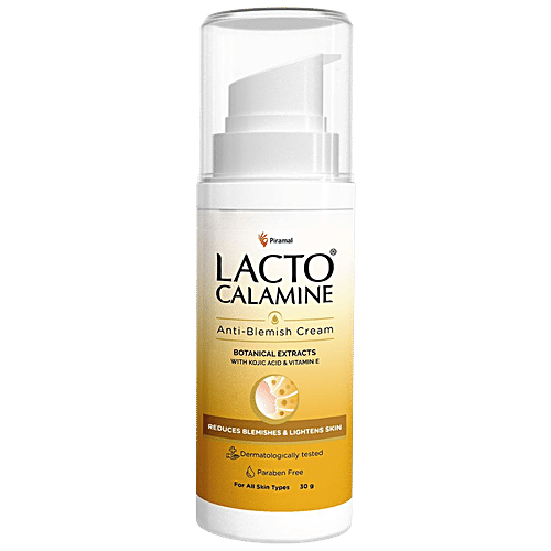 Buy Lacto Calamine Anti Blemish Cream Kojic Acid & Vitamin E, Lightens Skin Online at Best