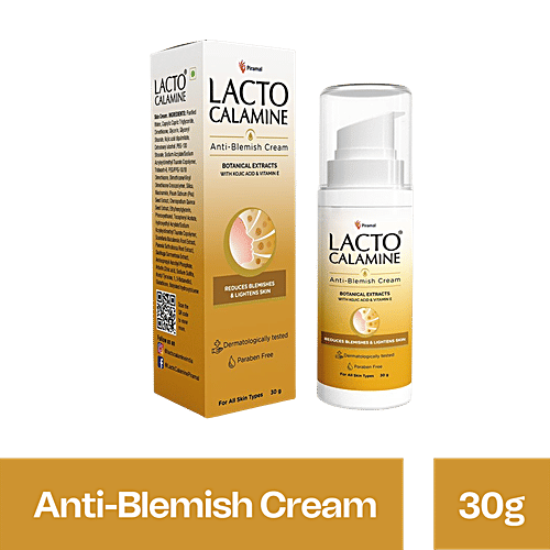 Buy Lacto Calamine Anti Blemish Cream Kojic Acid & Vitamin E
