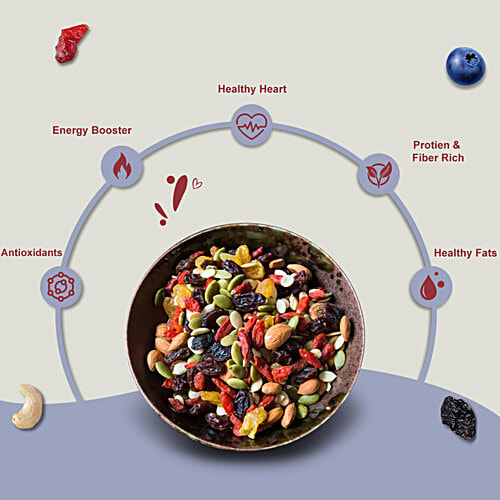 Khari Foods Nuts & Berries Crunch, 100 g