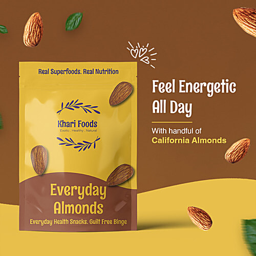 Khari Foods Everyday Almonds, 1 kg  