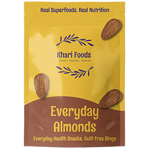 Khari Foods Everyday Almonds, 1 kg  