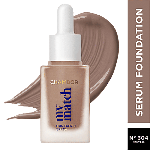 Chambor My Match Skin Fusion Serum Foundation - SPF 15, 20 ml #304 Neutral 