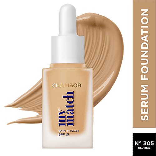 Buy CHAMBOR My Match Skin Fusion Serum Foundation SPF 15 Online at