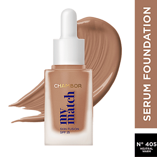Chambor My Match Skin Fusion Serum Foundation - SPF 15, 20 ml #405 Neutral Warm 