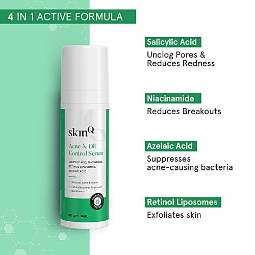 Buy SkinQ Acne & Oil Control Serum Reduces Marks Online at Best Price