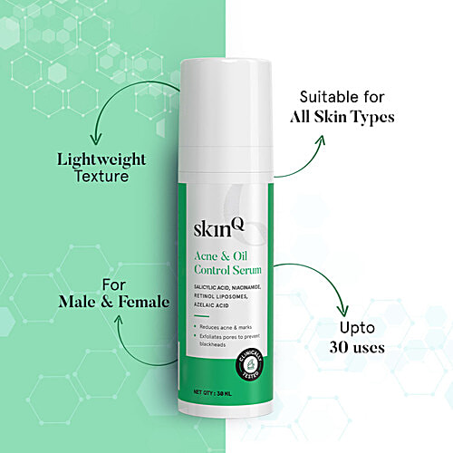 Buy SkinQ Acne & Oil Control Serum Reduces Marks Online at Best Price