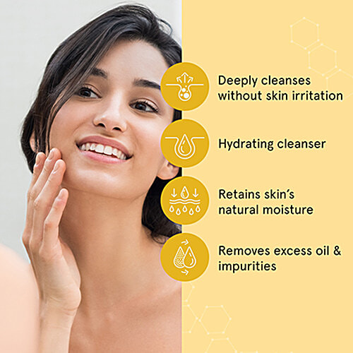 SkinQ Daily Gentle Cleanser - Maintains pH Balance, 100 ml